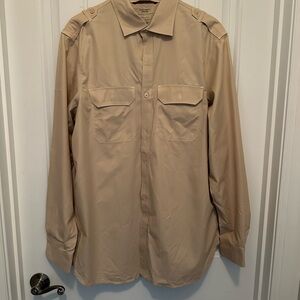 Vintage Banana Republic Garment-Dyed Utility Shirt – XL (Classic Fit)